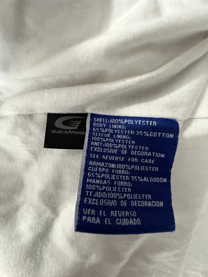 波士顿红袜队美国职棒大联盟轰炸机夹克拉链破损 GIII G3 棒球大号 — 第 4/4 张图片