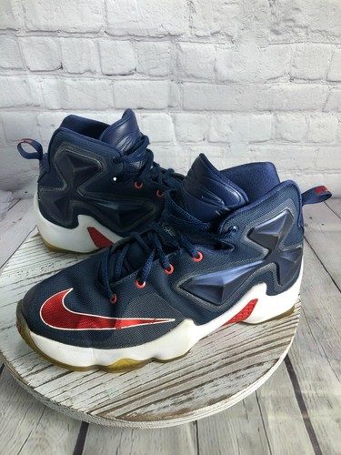 nike lebron navy blue