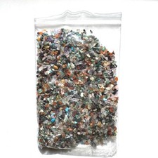 Mixed Assorted Tumbled Gemstone Chips, Polished Mini Stones 1-8mm