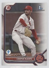 2022 Bowman Draft 1st Edition Cooper Hjerpe #BD-95 1f17