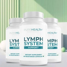 PureHealth Research Lymph System - Reduce Swelling, Lymphatic Support Supplement