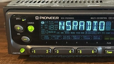 PIONEER KEH-P8200RDS vintage cassette-tuner head unit - Bild 1 von 4