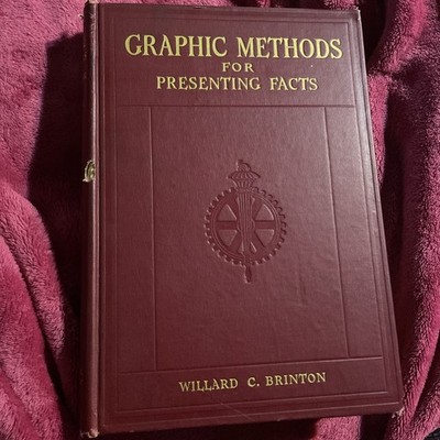Vintage Graphic Methods For Presenting Facts by Willard Brinton 1919 Rare Find