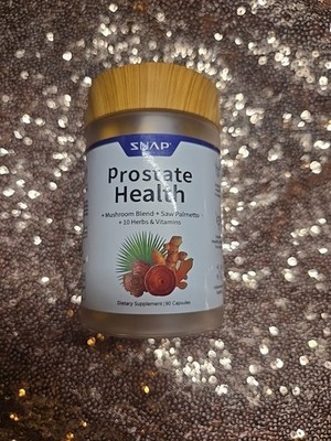 SNAP Prostate Health Saw Palmetto Nettle Turmeric Urinary Bladder Immune EX2028