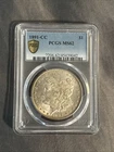 1891 CC Carson City PCGS MS62 - Silver Morgan Dollar $1 US Coin - PCGS Gold