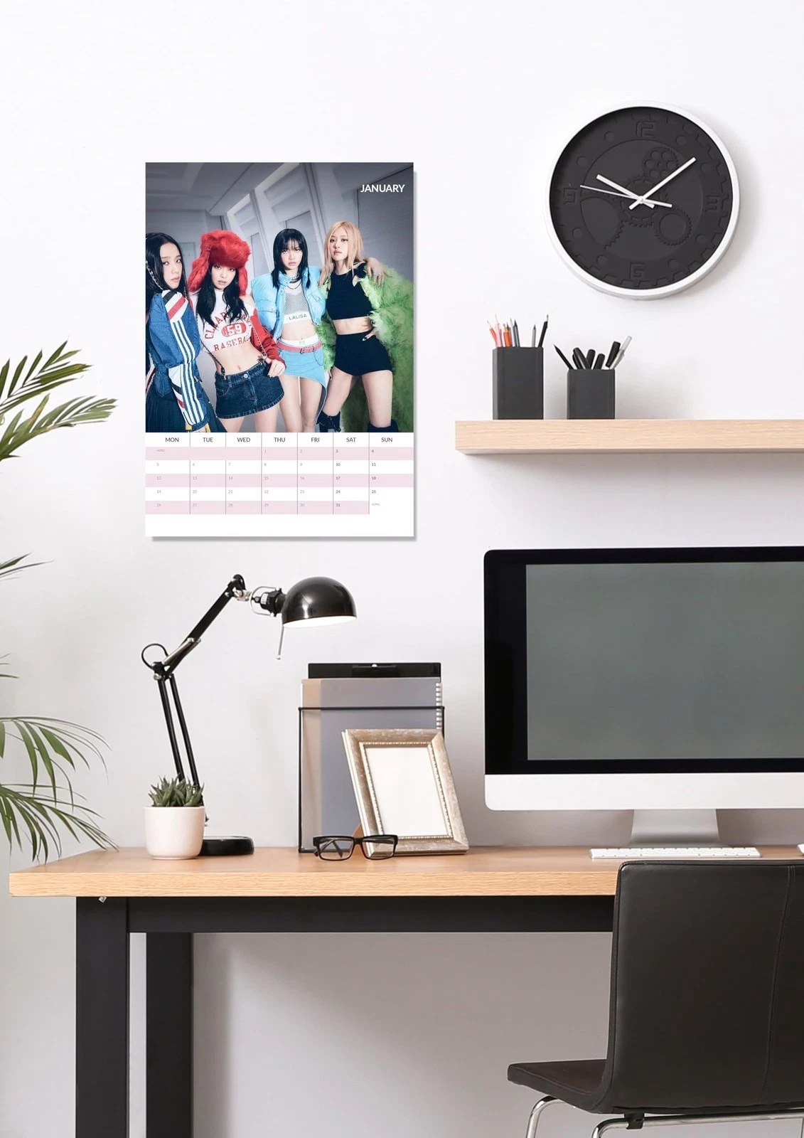 Blackpink 2026 A3 Vertical Wall Calendar