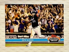 Pete Alonso 2023 Topps Stadium Club 1991 Design Variation SP #145 - Mets /200