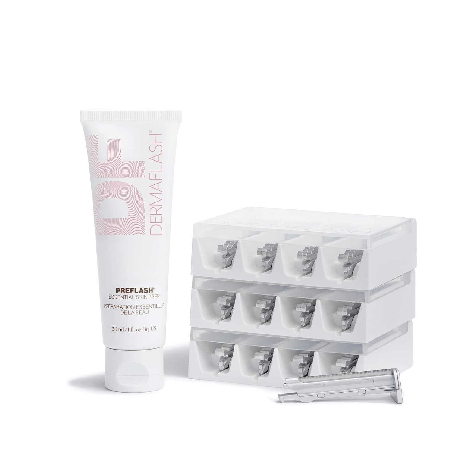 LUXE+ Dermaplaning Tool Compatible Kit - Exfoliating