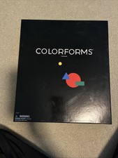 Colorforms Item No. 734 w/ Spiral-bound book, 350 Pieces, Board,