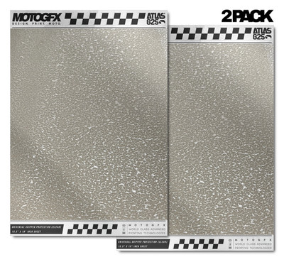 MotoConcepts Grip Tape - 2 Pack - Universal Clear Gripper Protection - Motocross