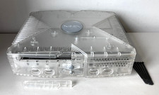 Official Original Crystal Xbox Console Shell / Case & DVD bezel FREE POSTAGE..