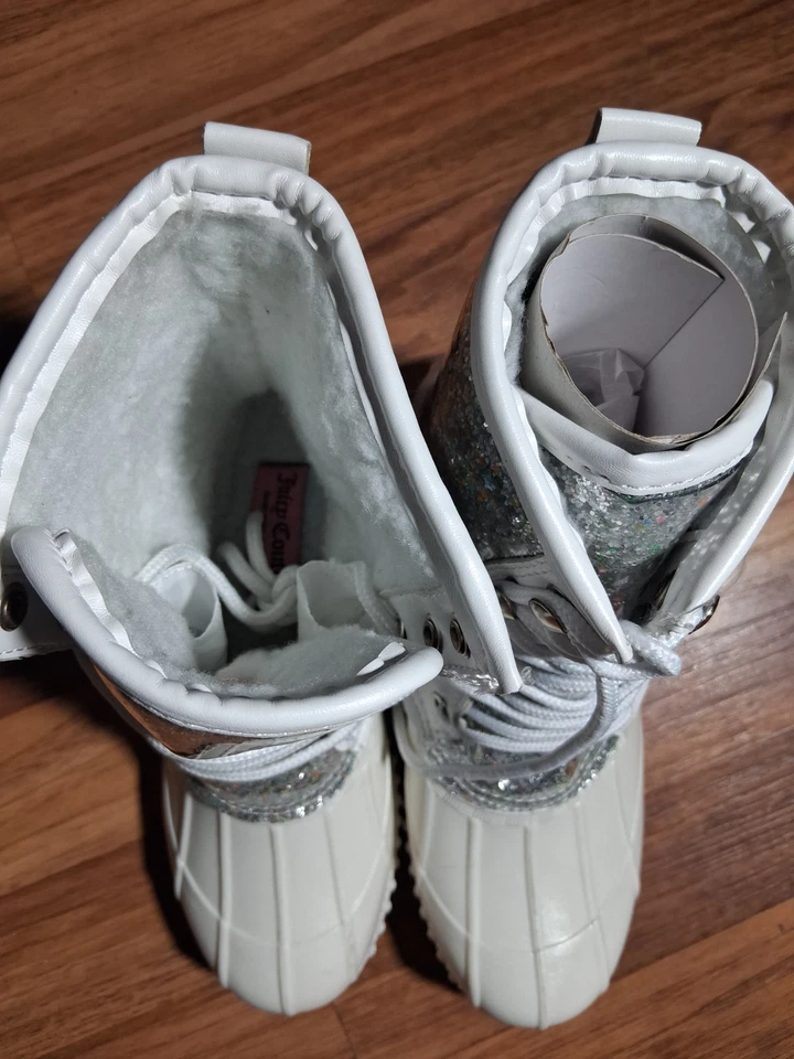 Botas de lluvia Juicy Couture blancas para mujer talla 7 Foto 4 de 4