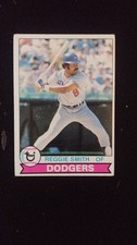 1979 Topps Baseball card  # 465 Reggie Smith  (G to VG)