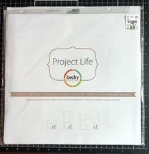 Project Life Becky Higgins ENVELOPE VARIETY PACK Storage Envelope Pages