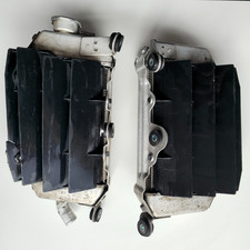 Ruota raffreddamento radiatore OEM KAWASAKI KLX250 KLX 250 2007-2020 KLX250 KLX250SF pulita