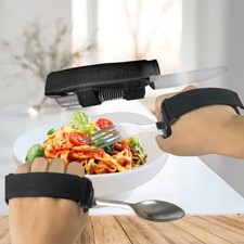 Eating Utensils for Disabled People  adapted Utensils Universal Cuff Adapti...