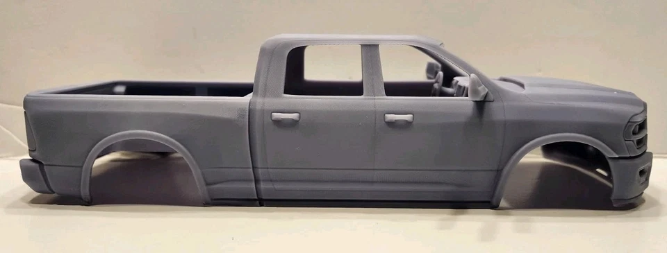 Axial Scx24 Gladiator Ram 2500 Crew Cab BODY 1/24 Scale Crawler Body 155mm - Image 3 of 4