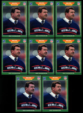 Lot of 8 1989 Pro Set #53 Mike Ditka NM-MT Chicago Bears *15923*