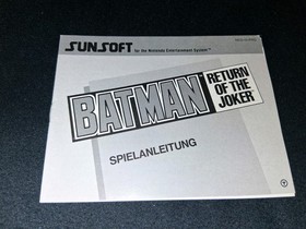 Spiel "Batman Return of the Joker" f&uuml;r Nintendo Entertainment System (NES), CIB