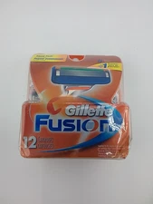 Gillette Fusion Refill Cartridges 12 Count Boxes 8read8