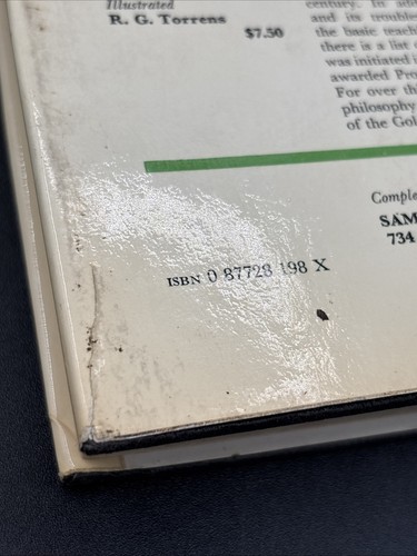 The Book of Splendours Hardcover Eliphas Levi 1973 Qabalah Origins - Picture 11 of 11
