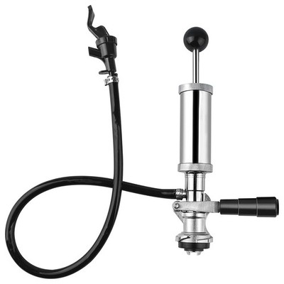 Keg Partypumpe, D-System 4  Chrom Bierfasspumpe mit Bierhahn, für Ameri9874