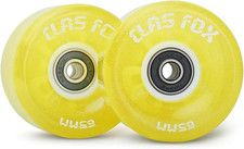 Roller Skate Wheels with ABEC-9 Bearings Installed 65Mm X 35Mm 82A 8 PCS Outdoor