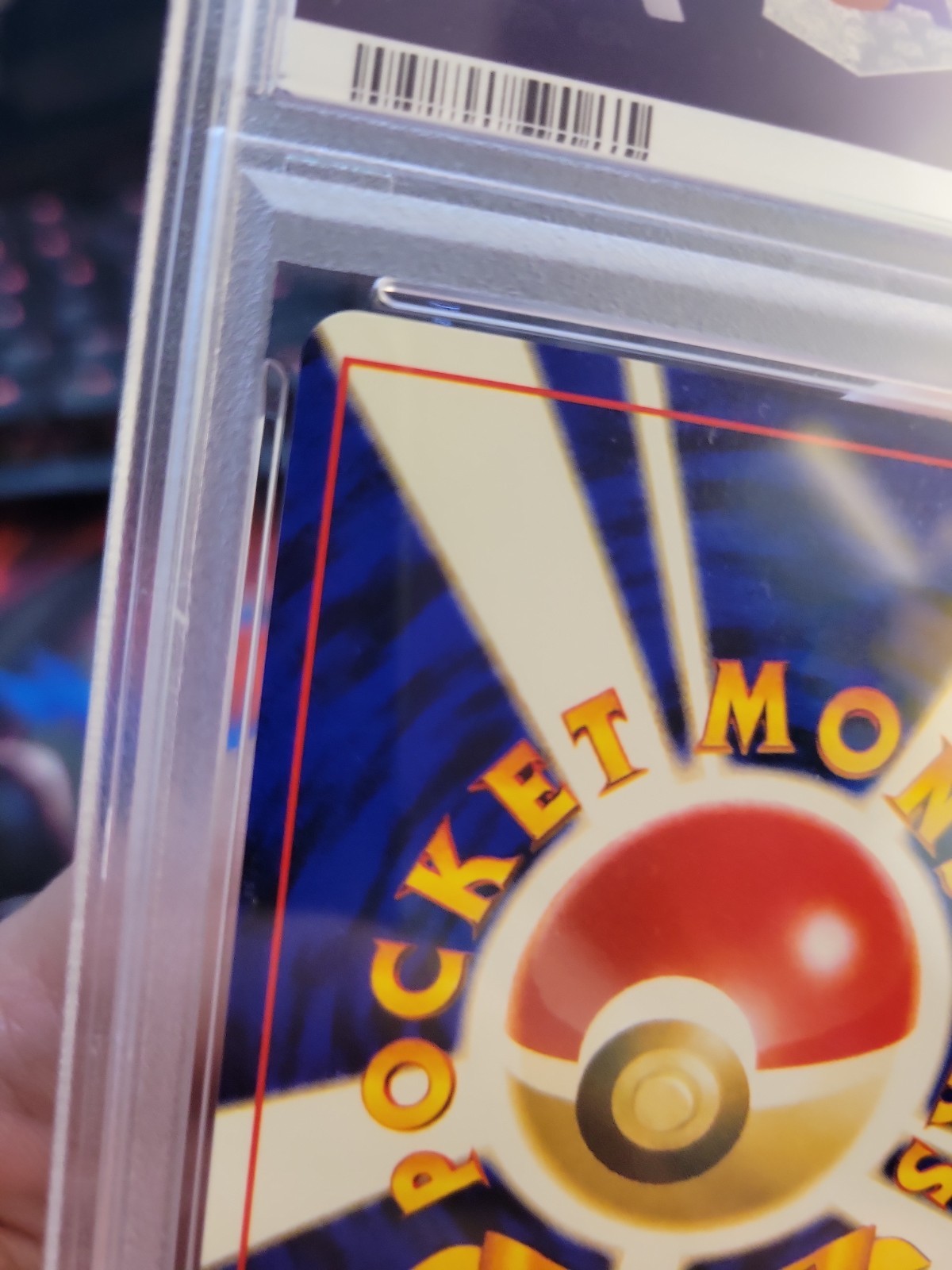 1999 Japanese Gym 2 Blaine's Charizard Holo PSA 8 view 7
