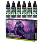 Green Stuff World - 10203 - Paint Set - Darth Purple