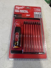 Milwaukee 48-22-2218 8-in-1 1000V Insulated Slim Tip Multi-Bit Screwdriver Set