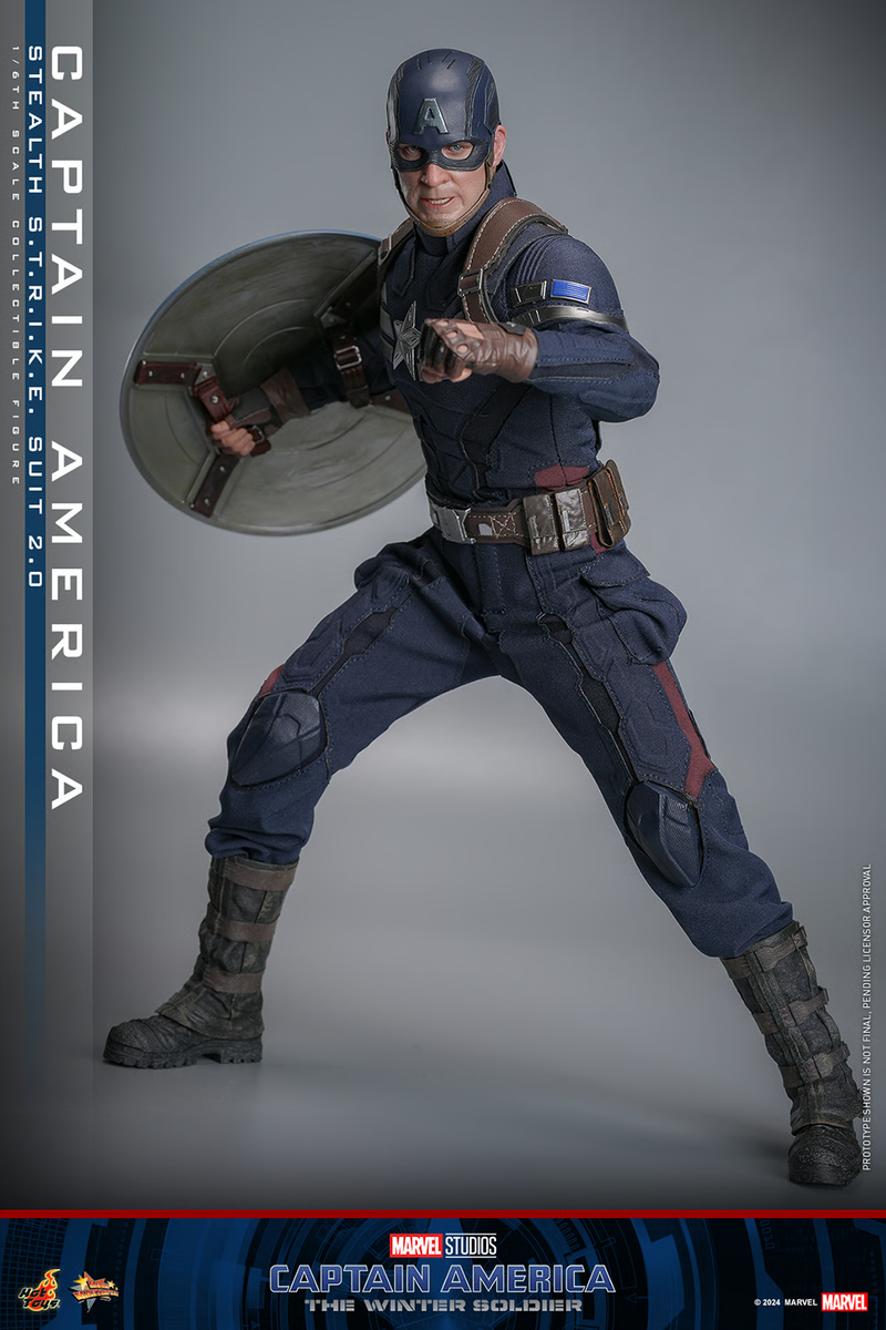 1/6 Marvel Captain America Winter Soldier Stealth Suit 2.0 Fig Hot