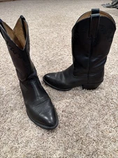 Ariat Sedona Western Cowboy Boots #10002192 (34601) Black Leather Men’s Sz 10.5