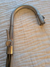 Delta ESSA 9113-AR-DST Stainless kitchen faucet with pull down sprayer