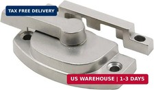 F 2762 Double Hung Sash Lock, 2-1/16 In., Single Pack Silver-Painted, Diecast