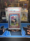 2024 Panini PSA 9 - Rated Rookie Drake Maye #379 Optic Preview Red Wave Patriots