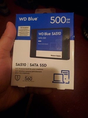 Western Digital WD Blue SA510 500GB 2.5'' SATA III Internal SSD Dropbox Included