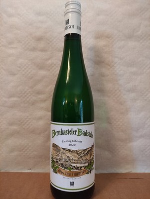 2020er Riesling Kabinett *Bernkasteler Badstube* VDP Wwe. Dr. H.Thanisch / Mosel