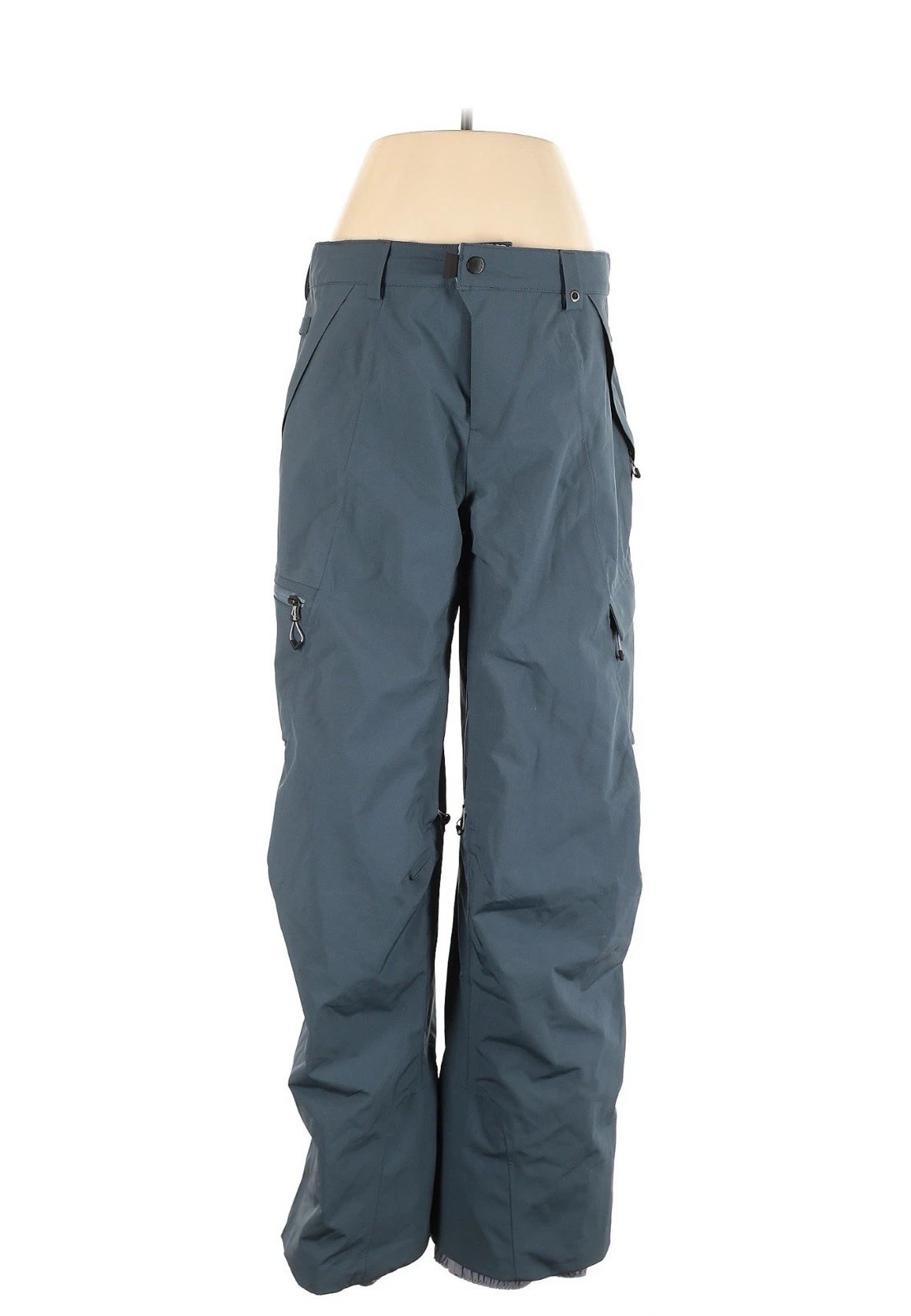 EUC 686 GLCR Women's Geode Thermagraph Waterproof Snow Pant M Snowboard Ski Blue