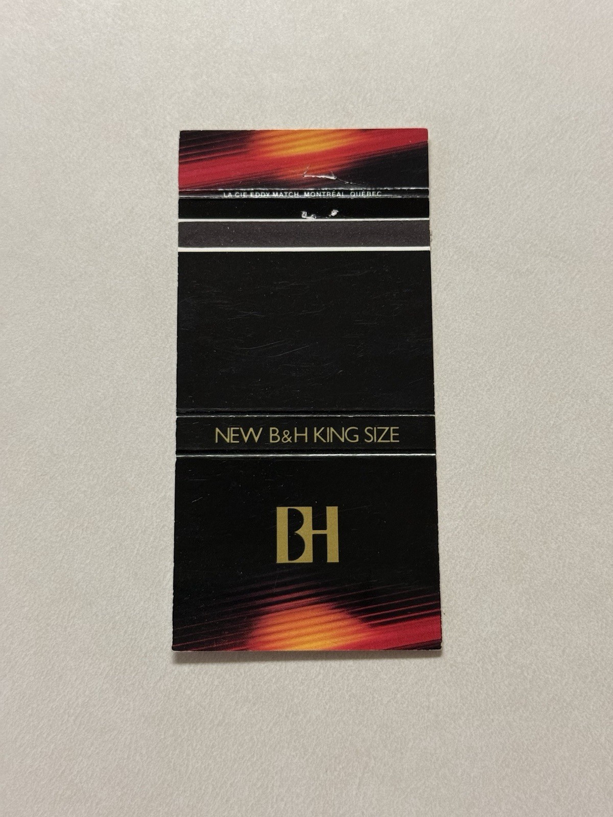 Benson And Hedges Cigarettes Vintage Matchbook Cover 720