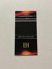 Benson And Hedges Cigarettes Vintage Matchbook Cover 720