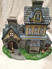 PartyLite Olde World Village The Candle Shoppe Tealight House No 1 - OPEN BOX