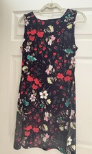 Tommy Hilfiger Blue Floral-Print Dress Size 8 
