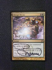 MtG Abrupt Decay Artist Proof Svetlin Velinov Goblin Sketch 2015 RTR smudge