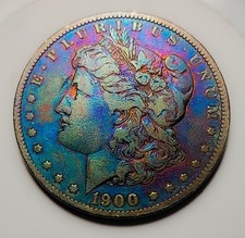 1900 O RAW Morgan Silver Dollar .$1 Coin. #27