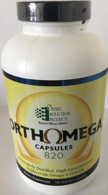 Ortho Molecular Products Orthomega Softgels - 120 Count free shipping USA