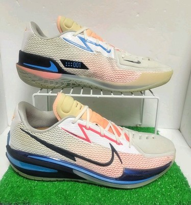 2020 Nike Air Zoom GT Cut White Laser Blue CZ0175-101 Men's 15 Basketball Shoes