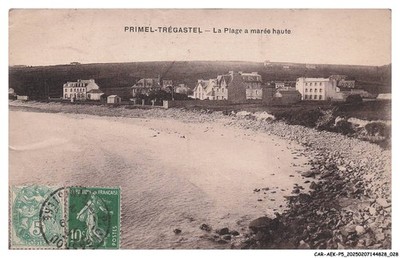 CAR-AEKP5-0306-25 - PRIMEL-TREGASTEL - Der Strand bei Flut