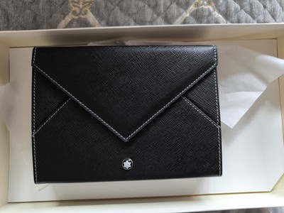 Montblanc  Leather Goods Travel Etui 8 Pens Collectors Box Black Blue ID 133156