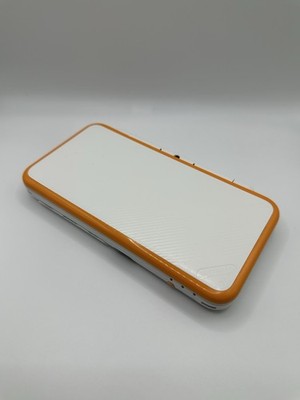 New Nintendo 2DS XL Handheld Spielkonsole Weiß/Orange Zustand: Akzeptabel