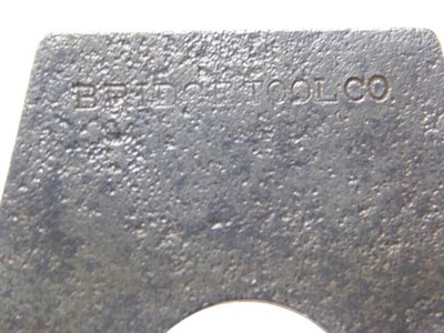 Bridge Tool Co. Plane Iron w/Cap Iron, 2'' wide